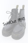 Dr.Martens （Getta Grip） / JADON PISA 8ホールブーツ UK4 ブラック O-25-03-27-053-PU-SH-IG-ZT-K017