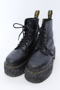 Dr.Martens （Getta Grip） / JADON PISA 8ホールブーツ UK4 ブラック O-25-03-27-053-PU-SH-IG-ZT-K017