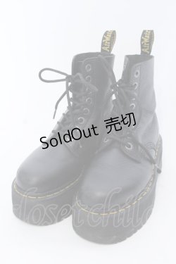 画像1: Dr.Martens （Getta Grip） / JADON PISA 8ホールブーツ UK4 ブラック O-25-03-27-053-PU-SH-IG-ZT-K017