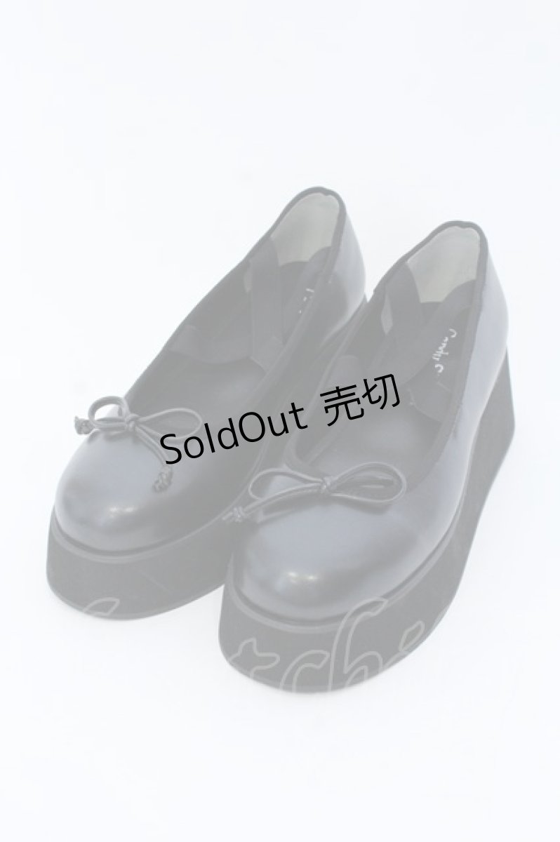 画像1: 【SALE】Candy Stripper / ENDEARING BALLET SHOES S（約23ｃｍ） ブラック O-25-03-27-054-PU-SH-OW-ZTK017 (1)
