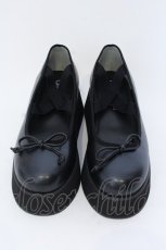 画像2: 【SALE】Candy Stripper / ENDEARING BALLET SHOES S（約23ｃｍ） ブラック O-25-03-27-054-PU-SH-OW-ZTK017 (2)