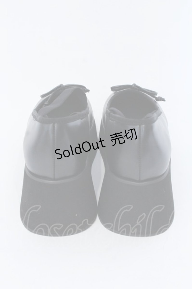 画像4: 【SALE】Candy Stripper / ENDEARING BALLET SHOES S（約23ｃｍ） ブラック O-25-03-27-054-PU-SH-OW-ZTK017 (4)