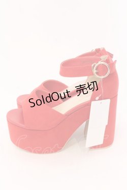 画像3: LEBECCA boutique / × Honey Salon 連れて行ってくれるスウェードサンダル M アカ O-25-03-27-055-EL-SH-IG-ZT-K017