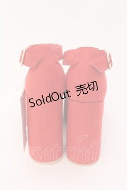 画像4: LEBECCA boutique / × Honey Salon 連れて行ってくれるスウェードサンダル M アカ O-25-03-27-055-EL-SH-IG-ZT-K017