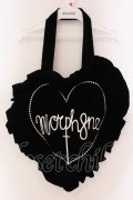 morph8ne / ベロアトートバッグ  ブラック O-25-03-27-007-PU-BG-IG-ZT-K013