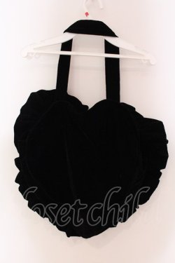 画像2: morph8ne / ベロアトートバッグ  ブラック O-25-03-27-007-PU-BG-IG-ZT-K013
