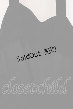 画像3: morph8ne / ベロアトートバッグ  ブラック O-25-03-27-007-PU-BG-IG-ZT-K013
