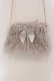 画像1: Maison de FLEUR / ファーポシェット  グレー O-25-03-27-010-LO-BG-IG-ZT-K013 (1)