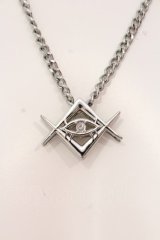 REFLEM / ロゴネックレス  シルバー O-25-03-27-011-PU-AC-OW-ZT-K016