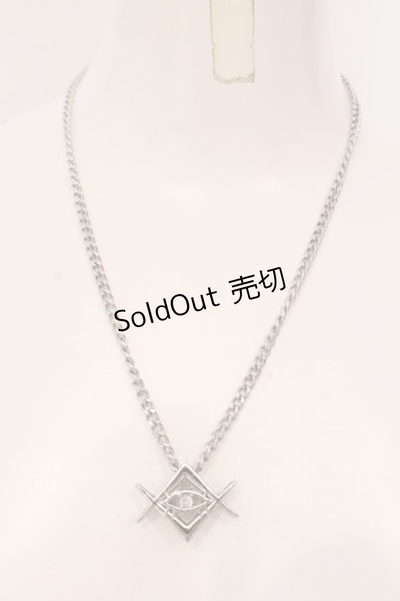 画像2: 【SALE】REFLEM / ロゴネックレス  シルバー O-25-03-27-011-PU-AC-OW-ZTK016 (2)