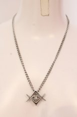 画像2: 【SALE】REFLEM / ロゴネックレス  シルバー O-25-03-27-011-PU-AC-OW-ZTK016 (2)