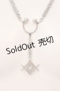 REFLEM / ロゴチャームネックレス  シルバー O-25-03-27-012-PU-AC-OW-ZT-K016