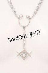 REFLEM / ロゴチャームネックレス  シルバー O-25-03-27-012-PU-AC-OW-ZT-K016