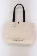 LEBECCA boutique / 私たちのキャンバスバッグ（L）  ナチュラル×クロ O-25-03-27-002-EL-BG-OW-ZT-K013