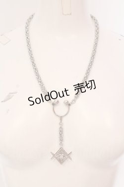 画像3: REFLEM / ロゴチャームネックレス  シルバー O-25-03-27-012-PU-AC-OW-ZT-K016
