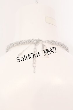 画像4: REFLEM / ロゴチャームネックレス  シルバー O-25-03-27-012-PU-AC-OW-ZT-K016