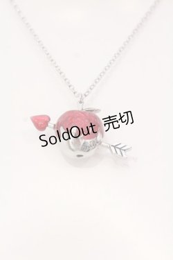 画像1: MILK / アップルキューピッドネックレス  シルバー×アカ O-25-03-27-014-ML-AC-OW-OS