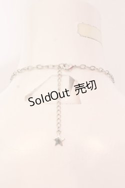 画像4: MILK / チェリーリボンネックレス  アカ×シルバー O-25-03-27-016-ML-AC-OW-ZT-K016