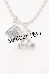 TRAVAS TOKYO / クマ2Pネックレス  シルバー O-25-03-27-017-PU-AC-OW-ZT-K016