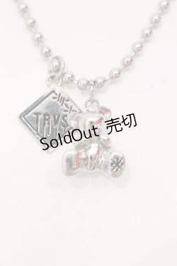 画像1: TRAVAS TOKYO / クマ2Pネックレス  シルバー O-25-03-27-017-PU-AC-OW-ZT-K016