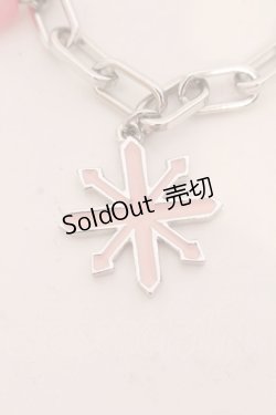 画像2: MILK / 雪の結晶ブレスレット  シルバー×ピンク系 O-25-03-27-020-ML-AC-IG-ZT-K016
