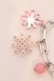 画像3: MILK / 雪の結晶ブレスレット  シルバー×ピンク系 O-25-03-27-020-ML-AC-IG-ZT-K016 (3)
