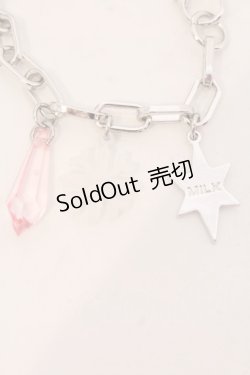 画像4: MILK / 雪の結晶ブレスレット  シルバー×ピンク系 O-25-03-27-020-ML-AC-IG-ZT-K016