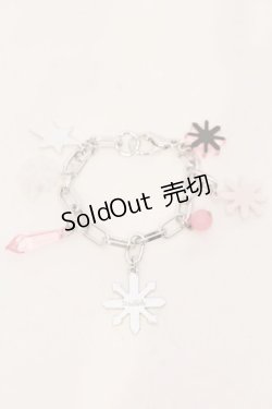 画像5: MILK / 雪の結晶ブレスレット  シルバー×ピンク系 O-25-03-27-020-ML-AC-IG-ZT-K016