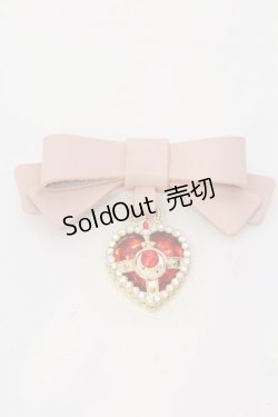 画像1: 【SALE】Rose Marie seoir / コズミックハートコンパクトバレッタ  ピンク×レッドコンパクト O-25-03-27-021-EL-AC-IG-ZT434-F005