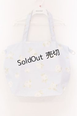 画像1: 【SALE】JESUS DIAMANTE / 令和プリンセスバッグ/グランヴィルローズ柄  グランウィルローズ柄（サックス） O-25-03-27-003-JE-SH-OW-ZT-K013