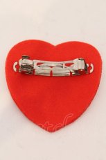 画像2: 【SALE】MILK / SWEETハートバレッタ  アカ O-25-03-27-023-ML-AC-IG-ZT434-F001 (2)