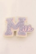 MILK / Mバレッタ  ラベンダー×アイボリー O-25-03-27-024-ML-AC-IG-ZT-K016