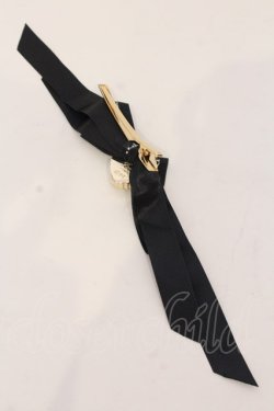 画像3: Rose Marie seoir / コズミックハートコンパクト リボンヘアピン  クロ×レッドコンパクト O-25-03-27-026-EL-AC-IG-ZT-K016