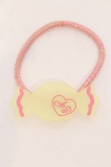 Angelic Pretty / Milky Candyヘアポニー  イエロー O-25-03-27-030-AP-AC-IG-ZT-K016