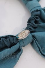 画像3: 【SALE】Jane Marple / Double Ribbons hair tie  グリーン O-25-03-27-031-JM-AC-OW-ZT434-F002 (3)
