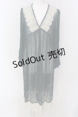 axes femme / リュクスレースガウン F グリーン O-25-03-29-046-AX-TO-OW-OS