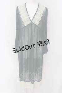 axes femme / リュクスレースガウン F グリーン O-25-03-29-046-AX-TO-OW-OS
