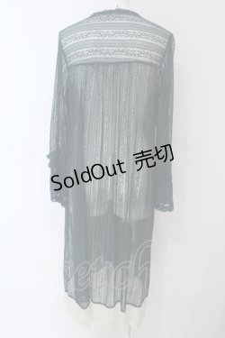 画像4: axes femme / リュクスレースガウン F グリーン O-25-03-29-046-AX-TO-OW-OS
