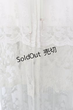 画像2: axes femme / グラデーションレースガウン M キナリ×グリーン O-25-03-29-048-AX-TO-OW-OS