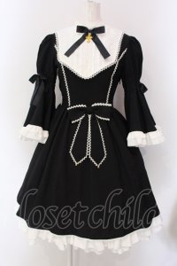 metamorphose / ange mignonバッスルワンピース  クロ O-25-03-29-010-ME-OP-OW-OS