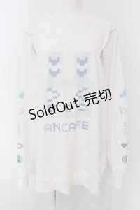 PSYNYXX / アンティック-珈琲店-コラボトレーナー F ホワイト O-25-03-29-013-PU-TO-OW-OS