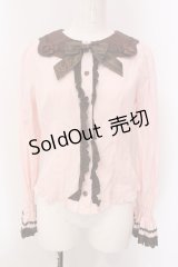 BABY,THE STARS SHINE BRIGHT / Strawberry Loves Chocolateブラウス  ピンク O-25-03-29-014-BA-BL-OW-OS