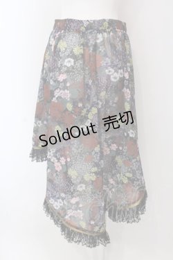 画像3: Qutie Frash / 2025プレミアムセット【華龍】リボンコルセット  ブラックｘマルチ O-25-03-29-023-QU-TO-YM-OS
