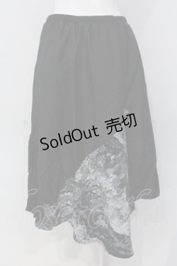 画像3: Qutie Frash / 2023年プレミアム 宵鶴ロングスカート  ブラック O-25-03-31-026-QU-SK-IG-ZI