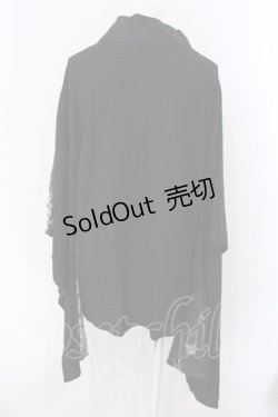 画像4: Qutie Frash / 2023年プレミアム 宵鶴着物チュニック  ブラック O-25-03-31-028-QU-TO-IG-OS