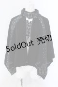 Qutie Frash / 2023年プレミアム 宵鶴ポンチョ  ブラック O-25-03-31-029-QU-JA-IG-OS