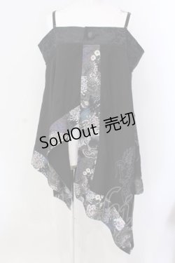 画像1: Qutie Frash / オフショルポンチョ  ブラック O-25-03-31-035-QU-JA-IG-OS