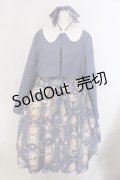 Forest Wardrobe / Eternal Echo ワンピース・ジャケットセット 2XL ブルー×オフシロ O-25-03-31-005-LO-OP-IG-OS