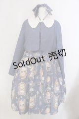 Forest Wardrobe / Eternal Echo ワンピース・ジャケットセット 2XL ブルー×オフシロ O-25-03-31-005-LO-OP-IG-OS