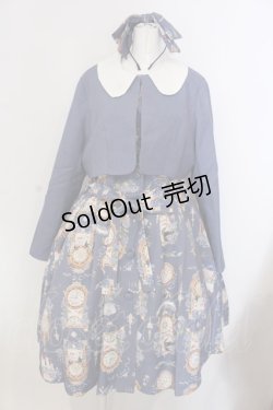 画像1: Forest Wardrobe / Eternal Echo ワンピース・ジャケットセット 2XL ブルー×オフシロ O-25-03-31-005-LO-OP-IG-OS